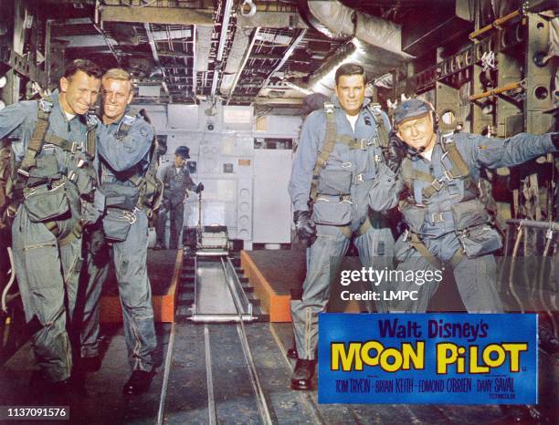 Moon Pilot, lobbycard, Tom Tryon , 1962.