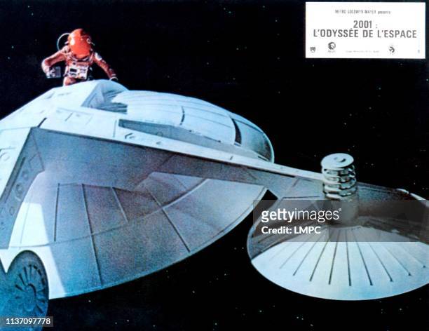 Space Odyssey, lobbycard, , Gary Lockwood, 1968.
