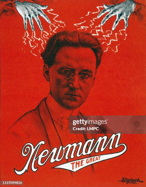 Poster For Newmann The Great, poster, George Newmann, Hypnotist, and stage magician, circa 1930.