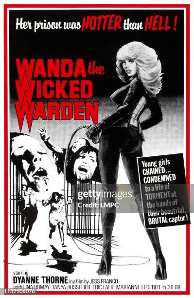Ilsa, poster, THE WICKED WARDEN, , Dyanne Thorne , 1977.