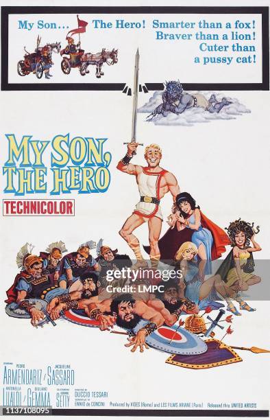 My Son, poster, THE HERO, , poster art, 1962.