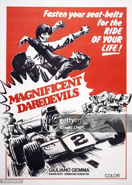 The Magnificent Dare Devil, poster, , US poster, 1973.