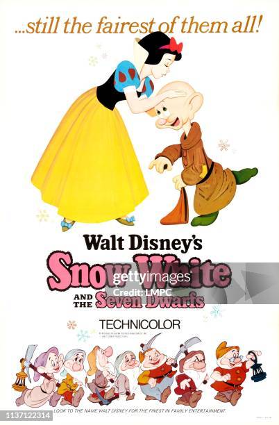 Snow White And The Seven Dwarfs, poster, US poster art, (1967.