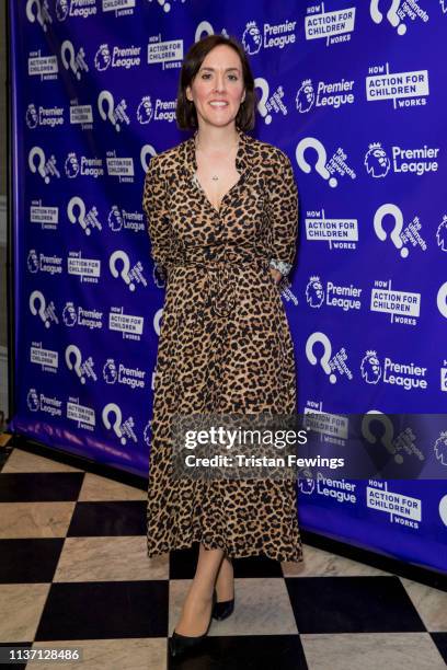 Camilla Tominey attends the Ultimate News Quiz drinks reception at Grand Connaught Rooms on March 20, 2019 in London, England. This annual charity...