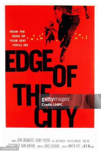 Edge Of The City, poster, poster art, 1957.