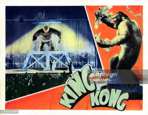 King Kong, poster, 1933.