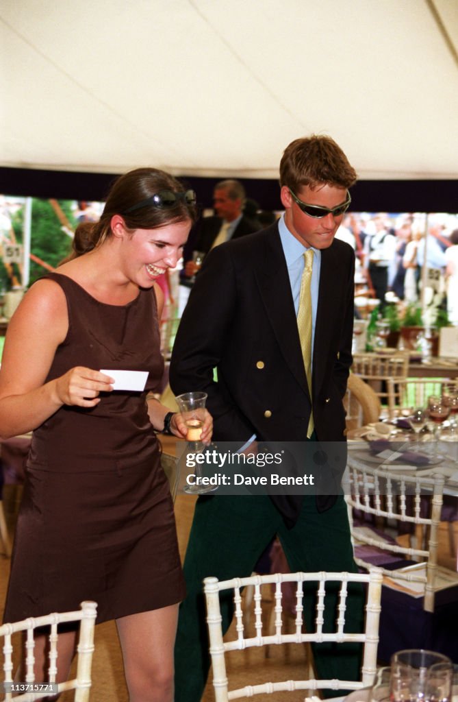 Prince William and Victoria Aitken attend Cartier Polo at Windsor