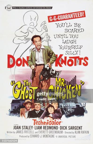 The Ghost And Mr Chicken, posterThe Ghost And Mr Chicken, Don Knotts, : Don Knotts, Liam Redmond, Joan Staley, Philip Ober, 1966.