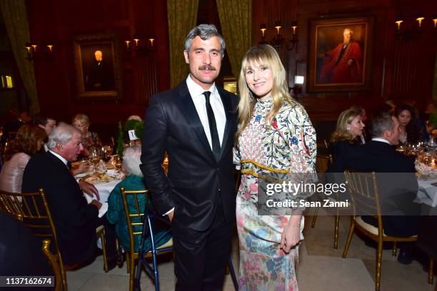 Douglas Friedman and Amy Astley attend New York School Of Interior Design Annual Gala at The University Club on March 5, 2019 in New York City.