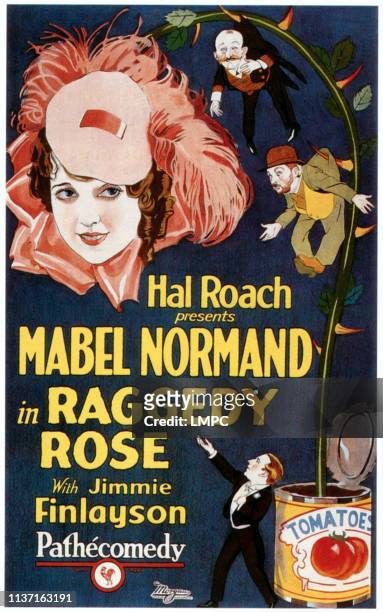 Raggedy Rose, poster, top left: Mabel Normand, 1926.