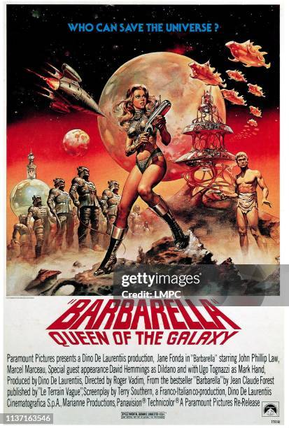 Barbarella , poster, Jane Fonda in 1977.