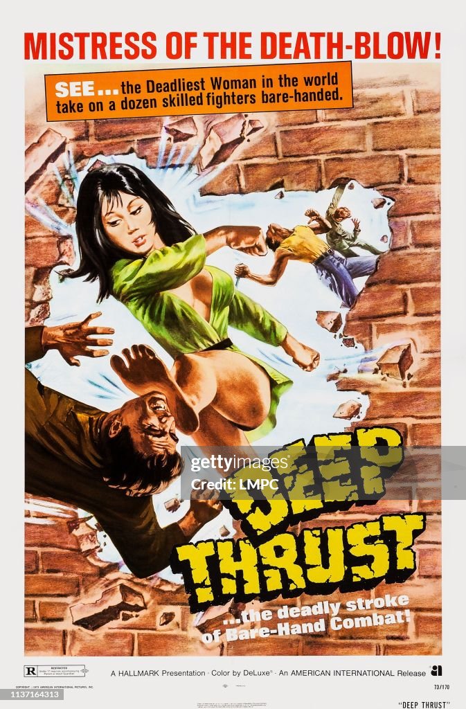 Deep Thrust, poster, , US poster art, center: Angela Mao, 1972. News ...