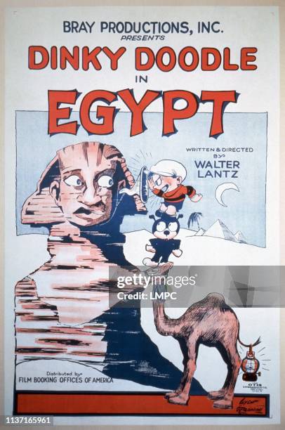 Dinky Doodle In Egypt, poster, poster, 1926.