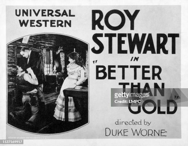 Better Tan Gold, poster, Roy Stewart , Gertrude Olmstead , 1923.