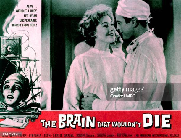 The Brain That Wouldn't Die, lobbycard, Jason Evers, 1962.