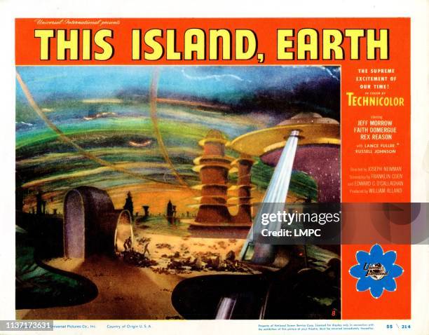 This Island Earth, US lobbycard, 1955.