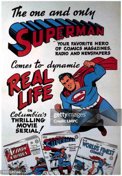 Superman, poster, , 1948.