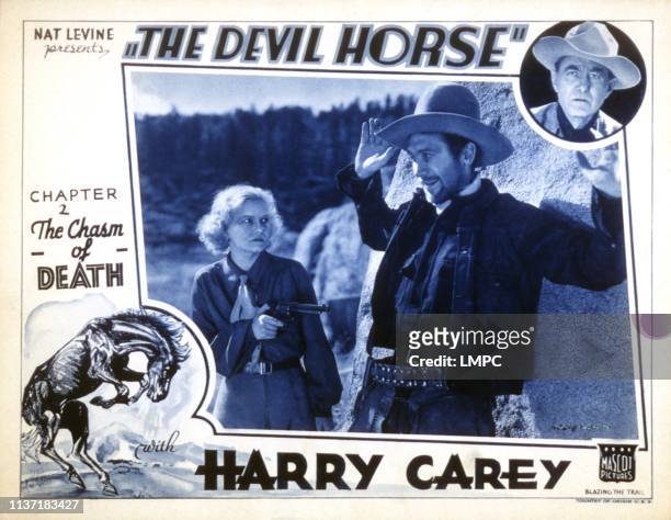 The Devil Horse, lobbycard, Greta Granstedt, 1932.