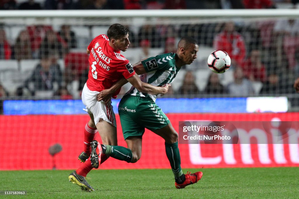 Portuguese League football match SL Benfica vs Vitoria Setubal