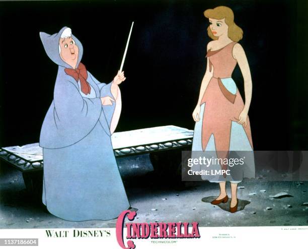 Cinderella, lobbycard, 1950.