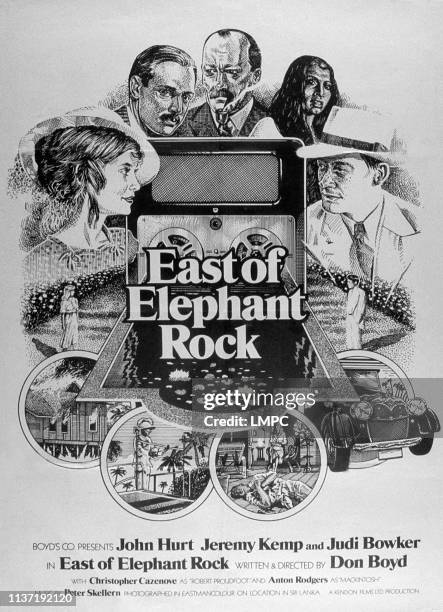 East Of Elephant Rock, poster, poster, Judi Bowker , John Hurt , 1977.