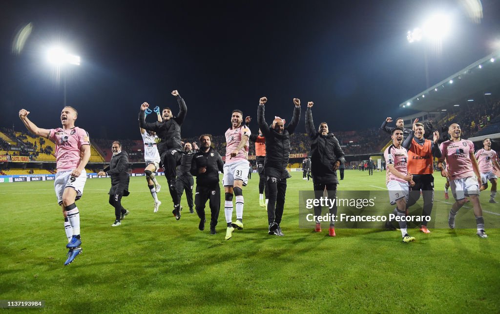 Benevento v US Citta di Palermo - Serie B