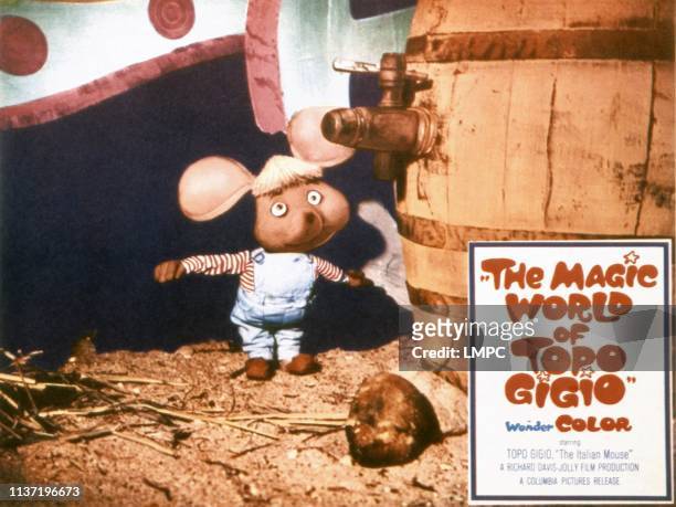 The Magic World Of Topo Gigio, lobbycard, 1965.