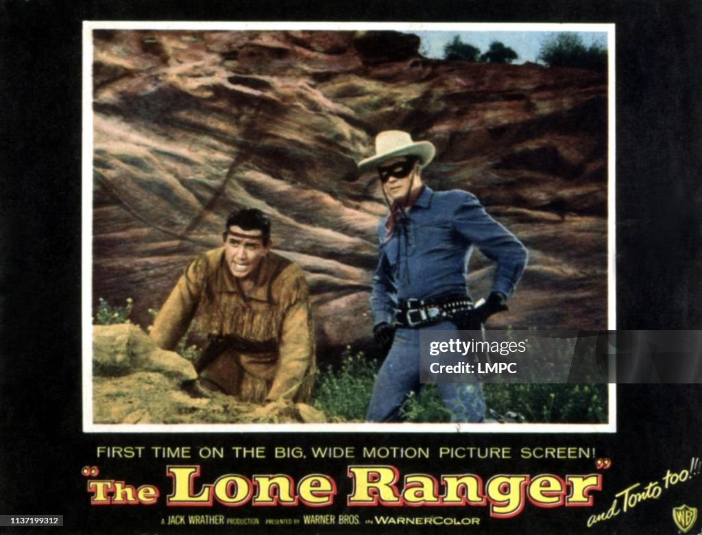 The Lone Ranges The Lone Ranger, poster, Jay Silverheels, Clayton Moore, 1956. News ...