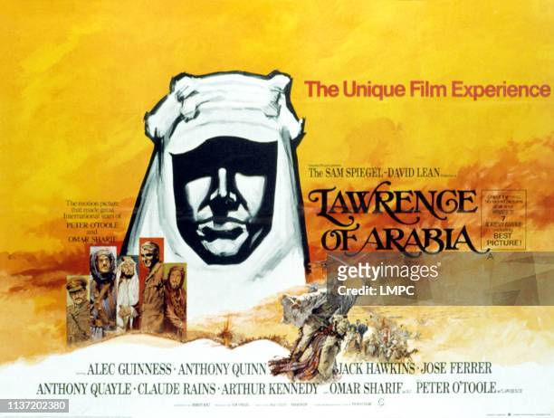 Lawrence Of Arabia, poster, 1962.