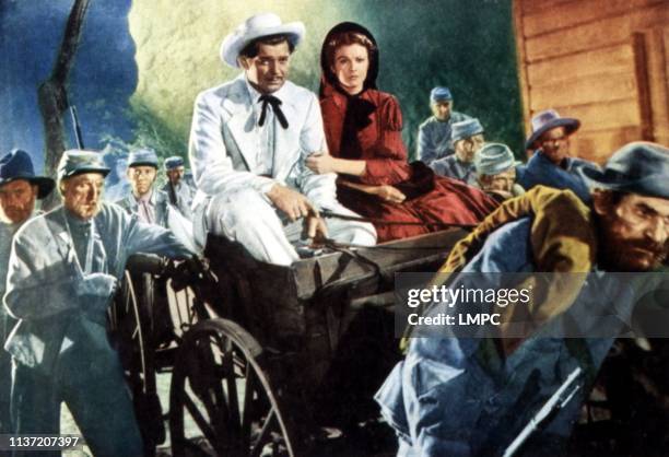 Gone With The Wind, lobbycard, Clark Gable, Vivien Leigh, 1939.