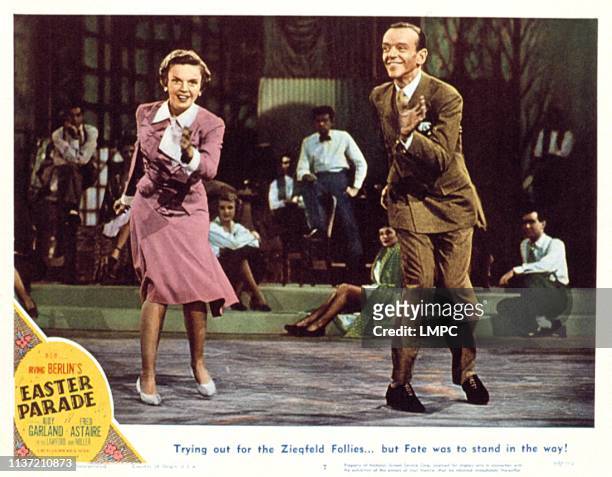 Easter Parade, lobbycard, Judy Garland, Fred Astaire, 1948.