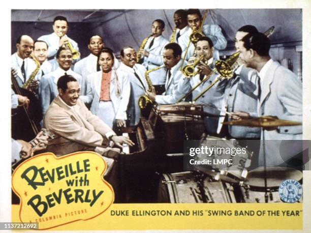 Reveille With Beverly, lobbycard, Duke Ellington and his Orchestra, 1943.