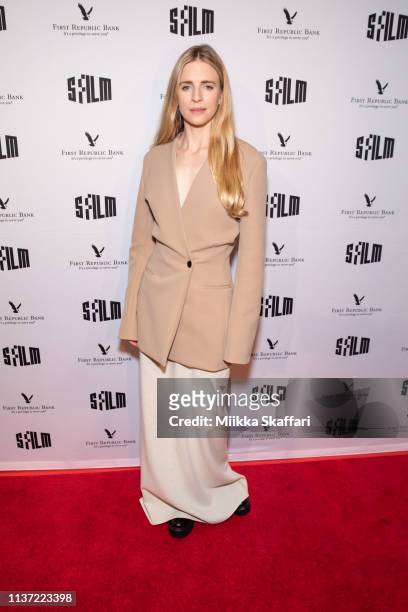 Actress and producer Brit Marling arrives at Special Preview of SFFILM's "The OA" Part II at Castro Theatre on March 20, 2019 in San Francisco,...