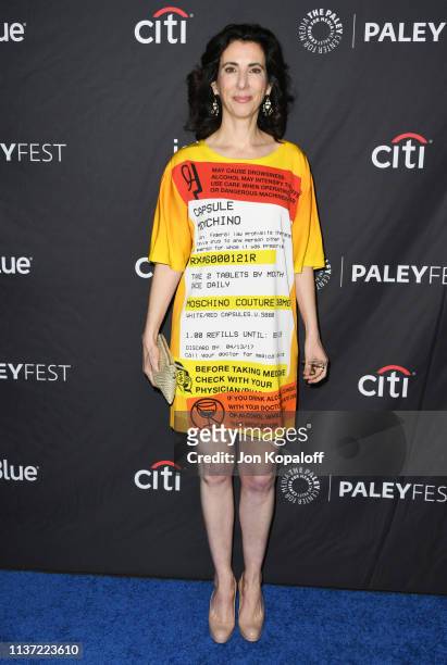 Aline Brosh McKenna attends The Paley Center For Media's 2019 PaleyFest LA - "Jane The Virgin" And "Crazy Ex-Girlfriend": The Farewell Seasons at...