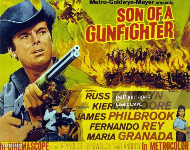 Son Of A Gunfighter, poster, Russ Tamblyn, title card, 1965.