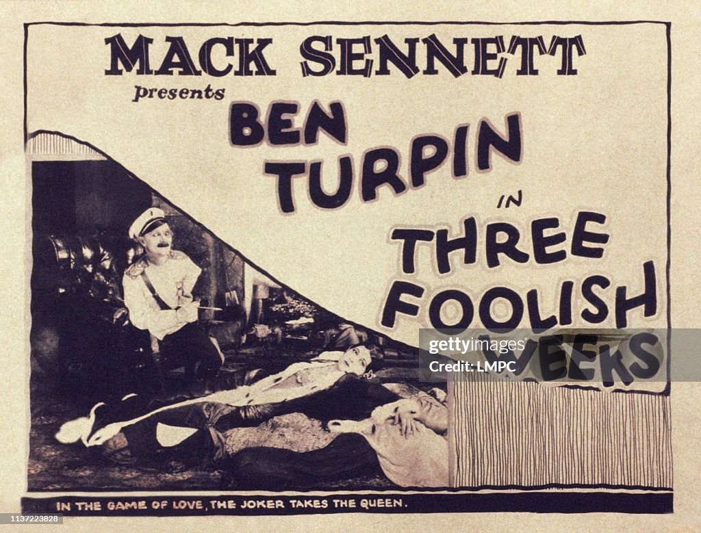 Three Foolish Weeks