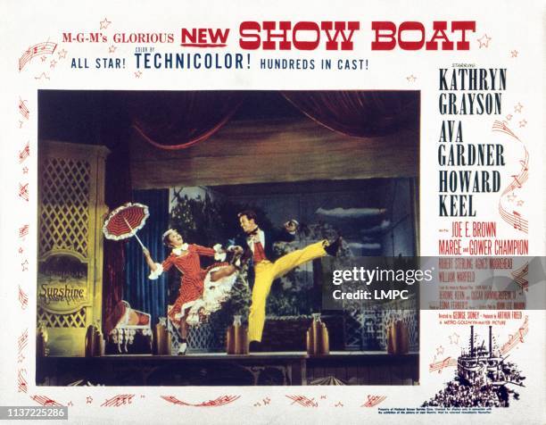 Show Boat, lobbycard, Marge Champion, Gower Champion, 1951.