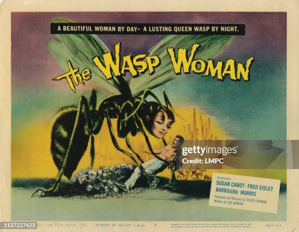 The Wasp Woman, poster, Susan Cabot, 1959.