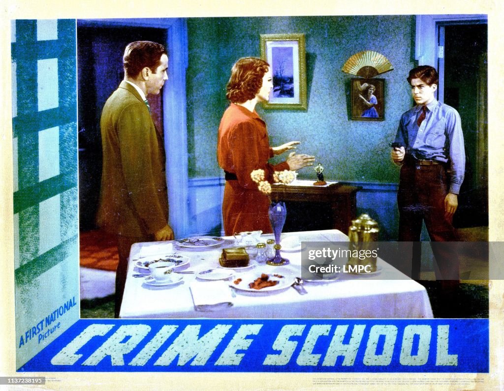 Humphrey Bogart, Gale Page, Billy Halop, 1938. News Photo Getty Images