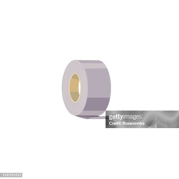 masking tape. house painting icon - rolling stock illustrations