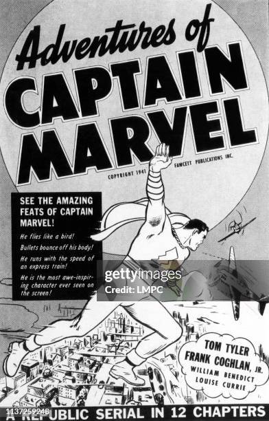 Adventures Of Captain Marvel, poster, US poster, 1941.