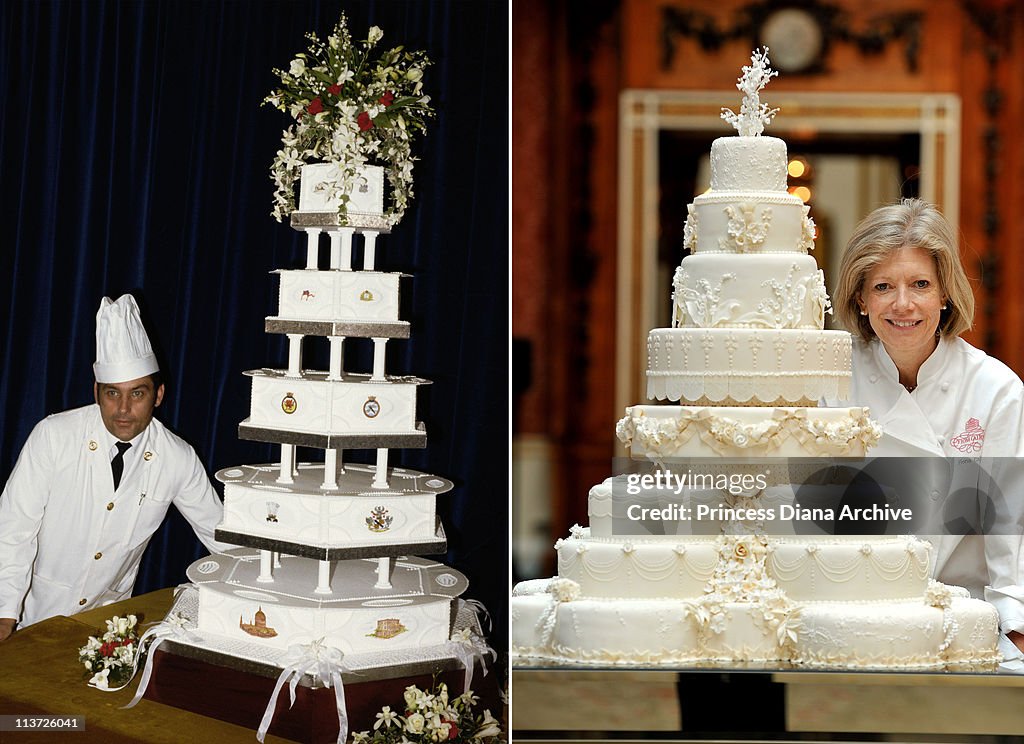 Royal Wedding Comparisons - Wedding Cakes