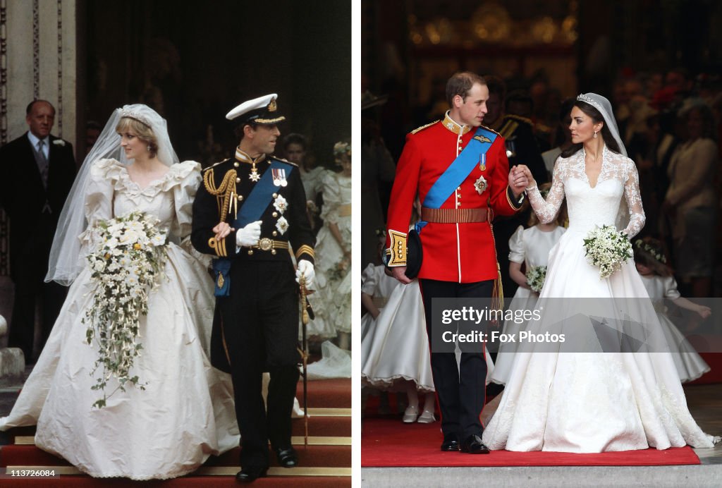 Royal Wedding Comparisons - Cathedral Exits