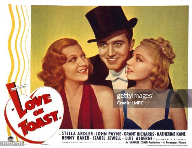 UK Movie handbill for US movie - Love on Toast (1938) UK Movie handbill for US movie - Love on Toast (1938)