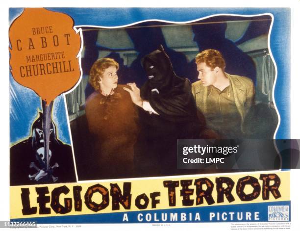 Legion Of Terror, US lobbycard, Marguerite Churchill , Crawford Weaver , 1936.