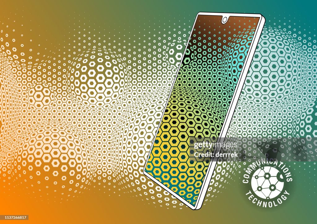 Smart Phone Communications Technology High-Res Vector Graphic - Getty ...