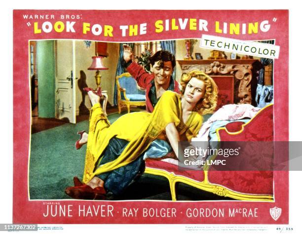 Look For The Silver Lining, lobbycard, Gordon MacRae, spanking June Haver, 1949.