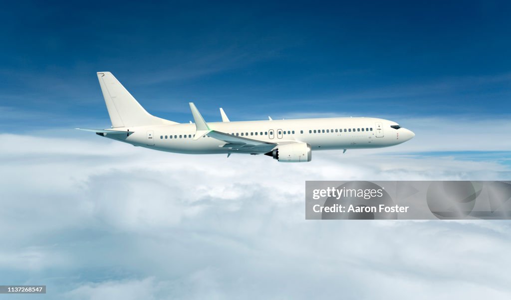 Gerneric Aircraft in flight