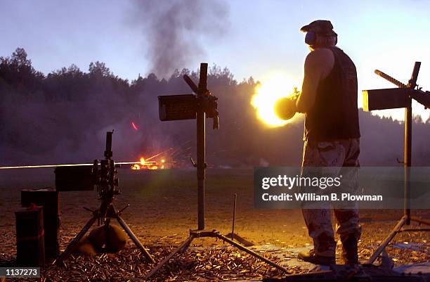 Mini Gun Fire Tracer Rounds Gun Tracer Photos and Premium High Res Pictures - Getty Images