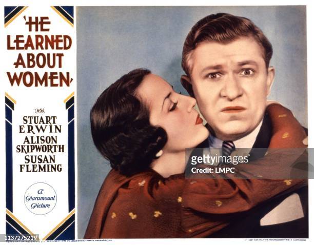 He Learned About Women, US lobbycard, from left: Susan Fleming, Stuart Erwin, 1933.